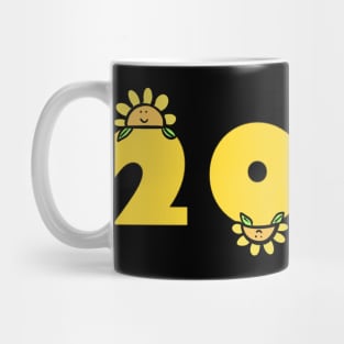 2023 sunflower doodle Mug